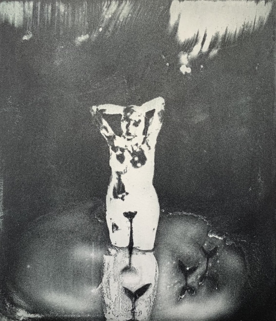 Flora McLachlan RE, Washing By Moonlight (Mirrored In The Pool)
