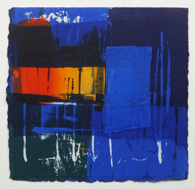 Martyn Brewster ARE, Monoprint no.107