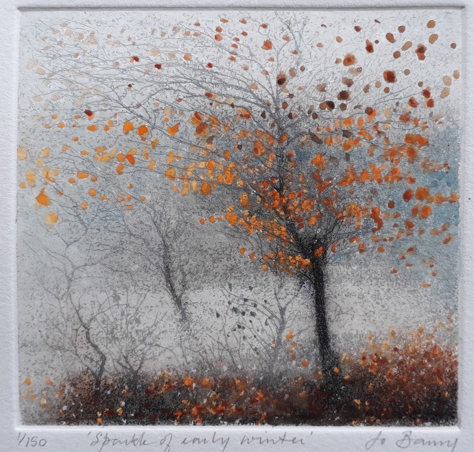 Jo Barry RE, Sparkle of Early Winter