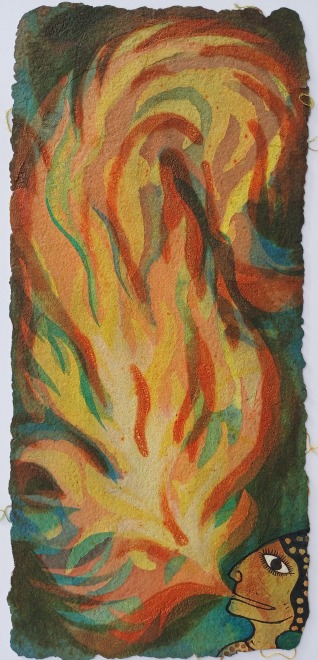 Jim Anderson RE, Fire-Eater