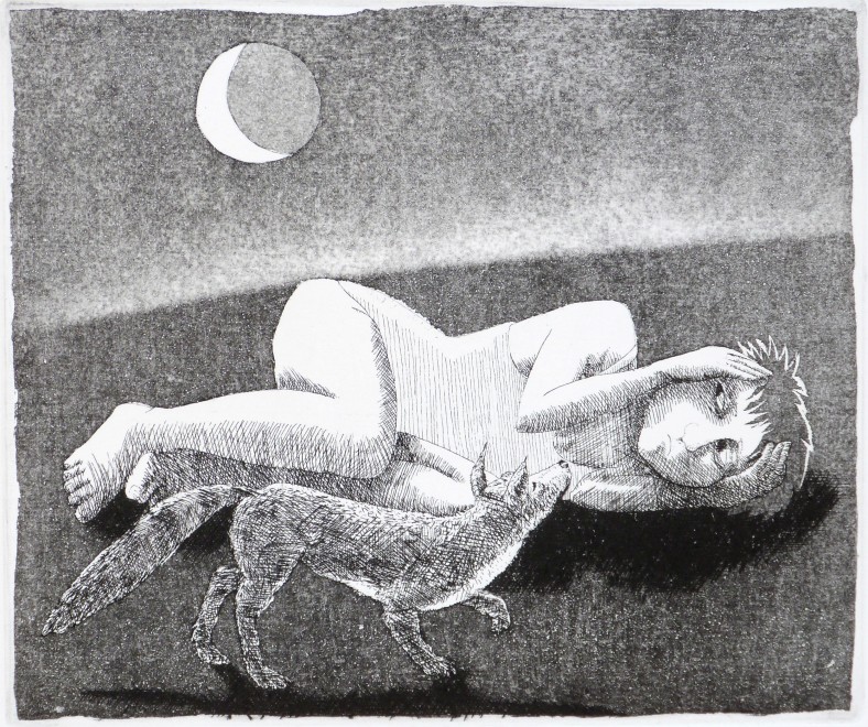 Frans Wesselman RE, The Girl Who Was Afraid of The Moon