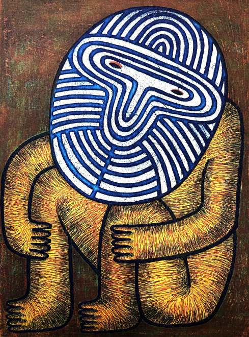 Blue Mask