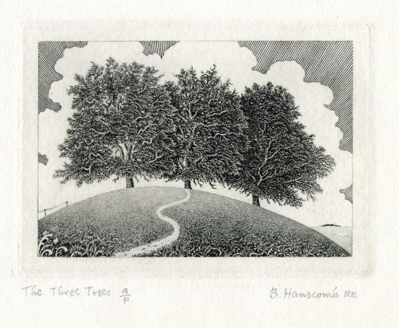 Brian Hanscomb RE, The Three Trees