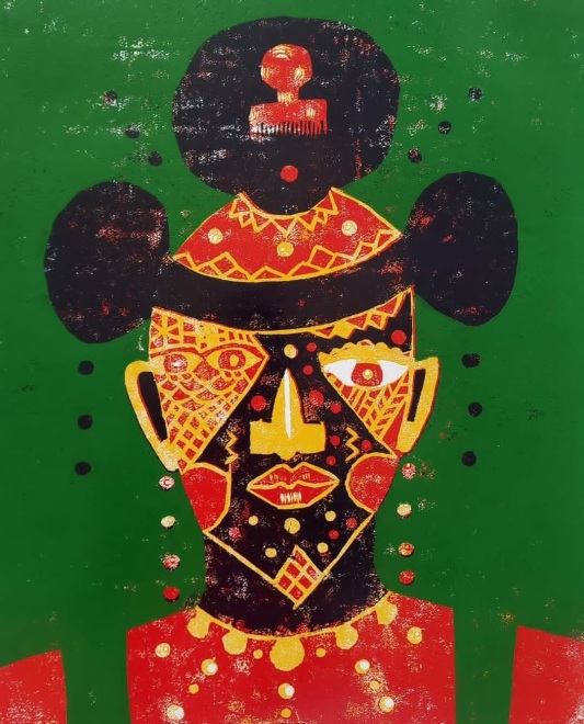 Mbugua Kimani ARE, Mask Series - The Missing Patterns