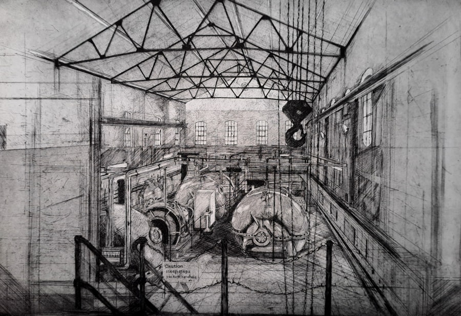 Melanie Bellis RE, West India Docks Impounding Station