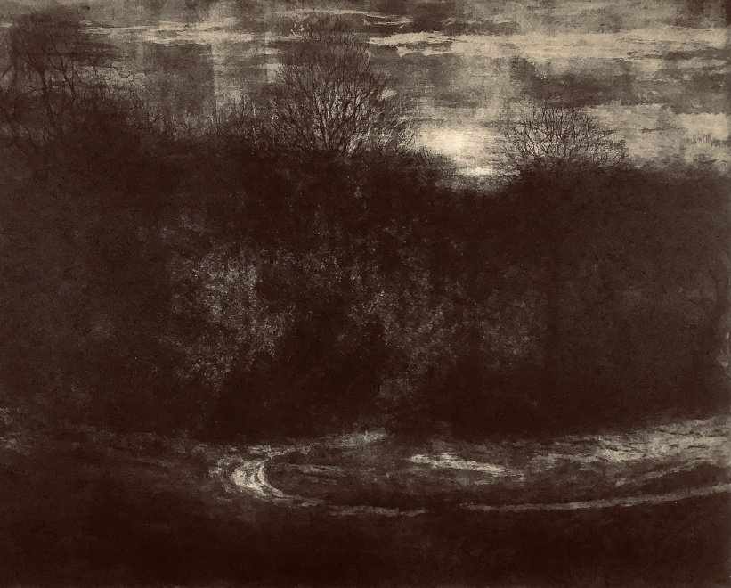 Desmond Healy ARE, Night, Oxlees Wood, End Of Winter