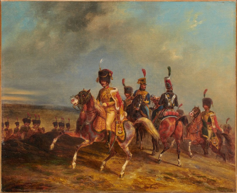 "Prince Eugène de Beauharnais at the Battle of Borodino" by Noël-Dieudonné Finart