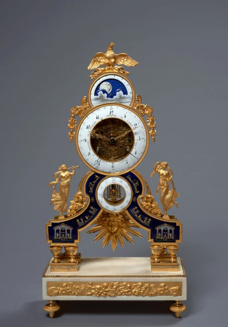 A Directoire skeleton clock