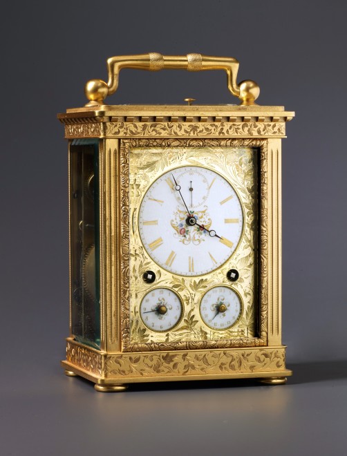 A Swiss Grande Sonnerie carriage clock by Peter Girard