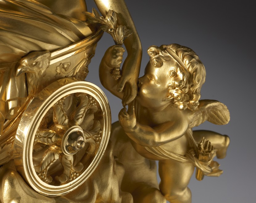 A Louis XVI mantel clock with an astronomical movement, by Georges-Adrien Merlet