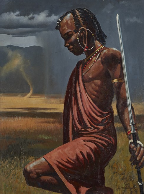 Keith Shackleton, Masai Tribesman at Ngorongoro Crater