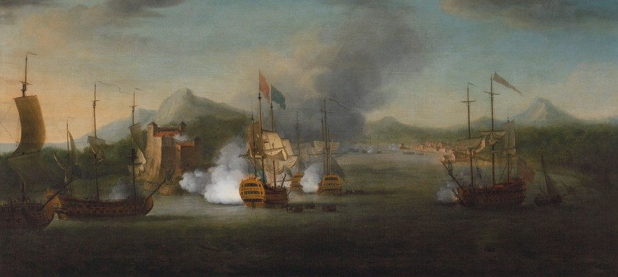 Richard Paton, The capture of Porto Bello, 21st November 1739