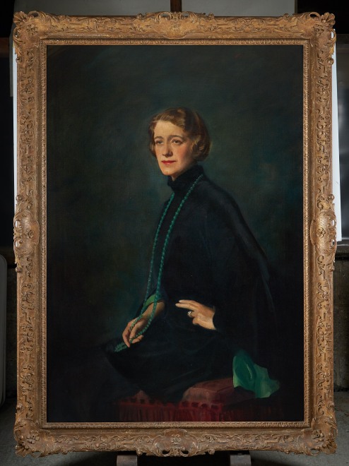 Sir Oswald Hornby Joseph Birley, MC, RA, ROI, Portrait of Dorothy, Lady Paterson (1889-1972), 1934