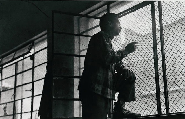 7月26日运动成员卡利斯托·加西亚在狱中，墨西哥城，1956年