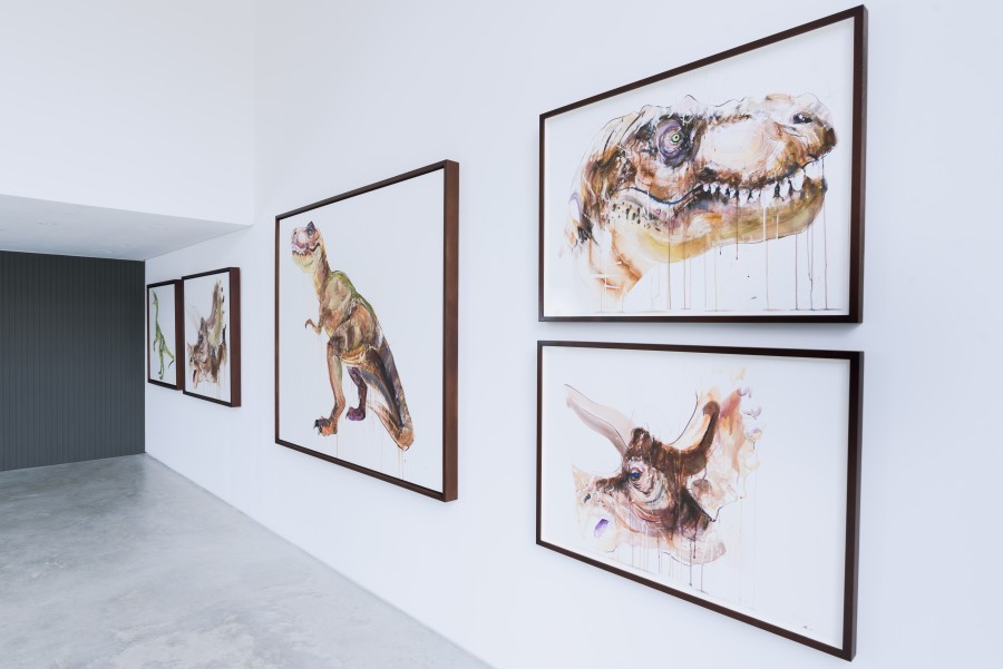 Extinct @ Hang Up Gallery Photo Credit: Simon Kallas