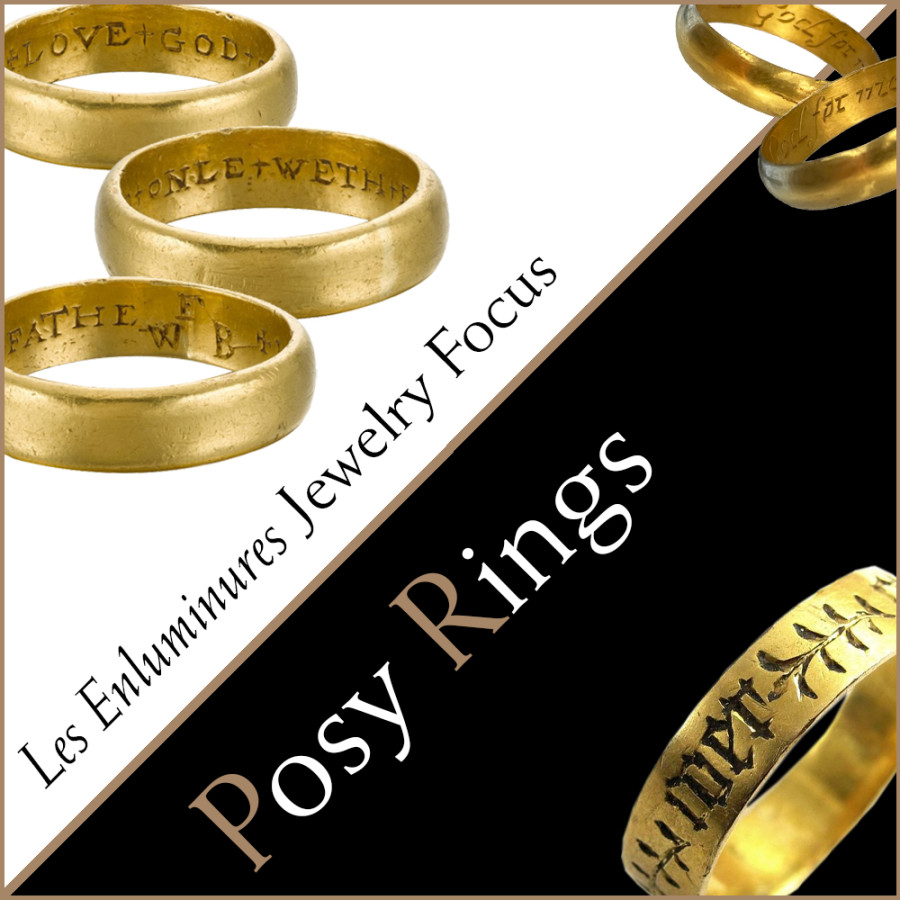 Les Enluminures Jewelry Focus: Posy Rings