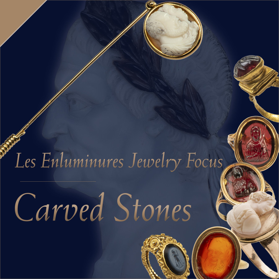 Les Enluminures Jewelry Focus: Carved Stones