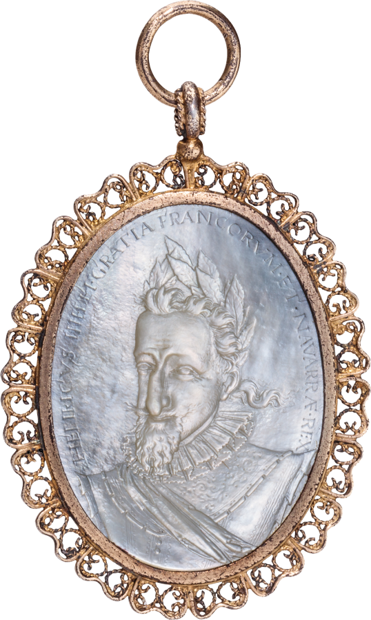 Pendant with Cameo of King Henry of France