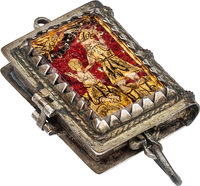 Reliquary Pendant in form of a Book