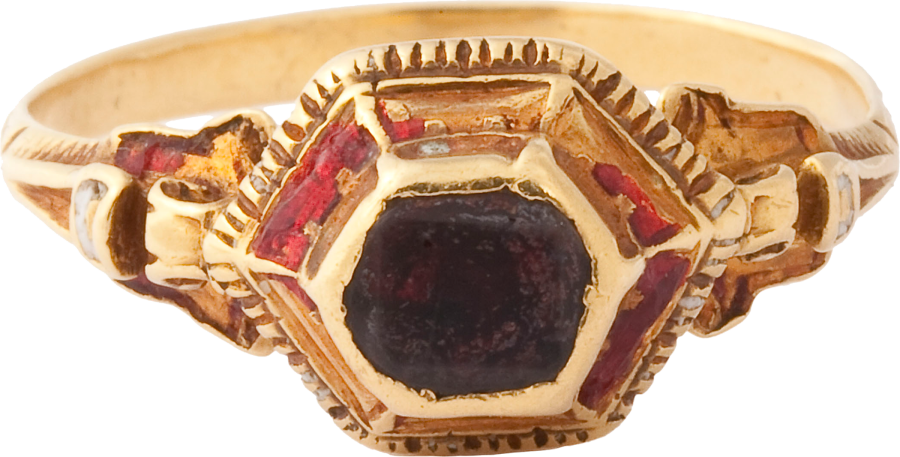 Renaissance Garnet Gemstone Ring