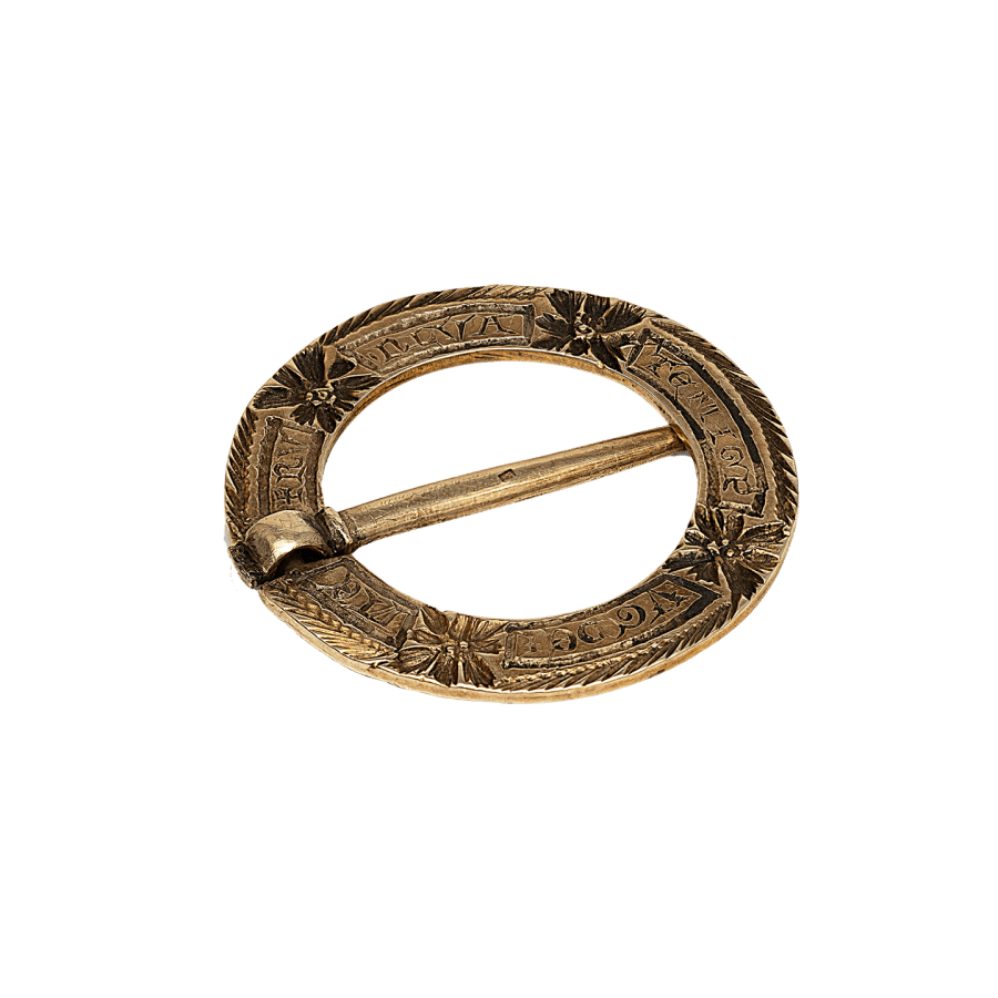Medieval Ring Brooch