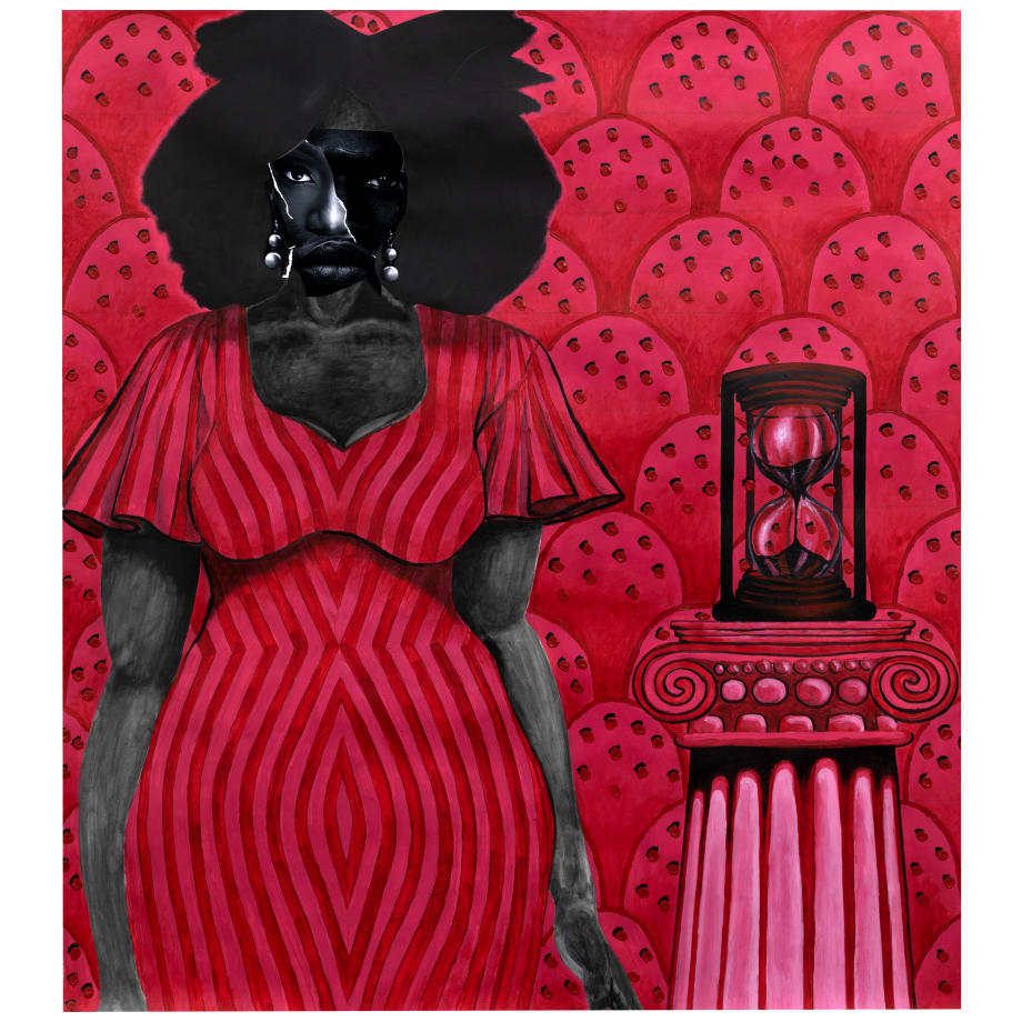 Larry Amponsah, Still Here-In Time, 2021
