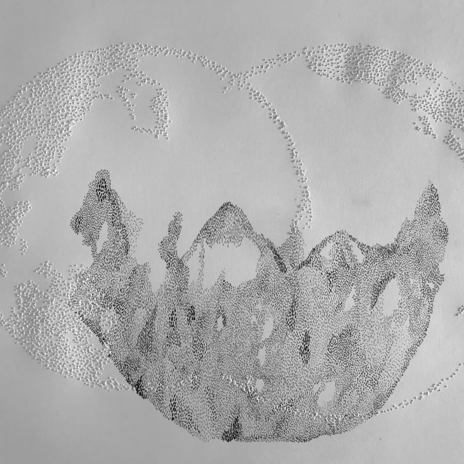 Safaa Erruas, Ink 6, 2019