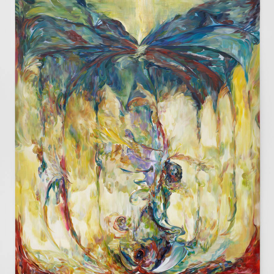 YaYa Yajie Liang, In darkness' cocoon, I lay asleep, slowly, into my own self, I delve deep, 2023