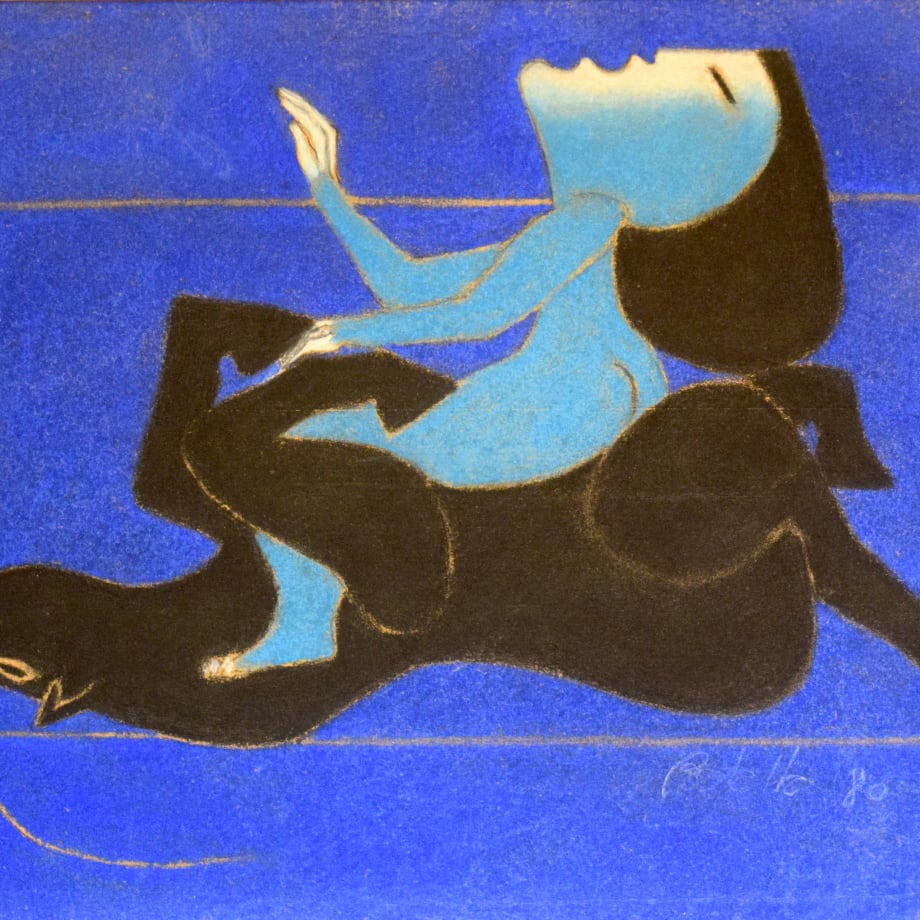Miguel Angel Batalla, Oriental Dream in the Blue Universe, 1987
