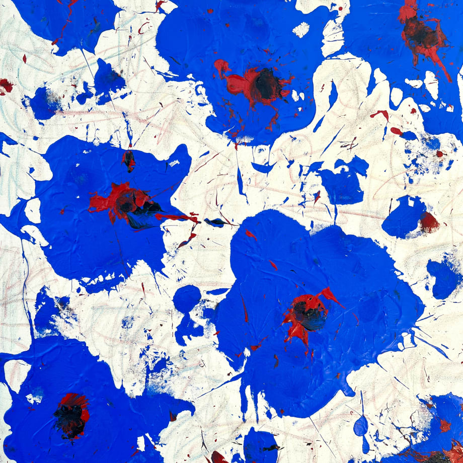 Jorge Luis Santos, Azul - Blue, 2022