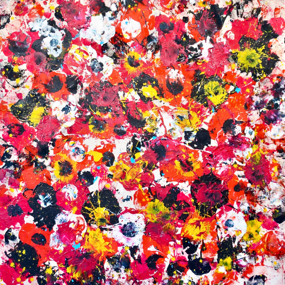 Jorge Luis Santos, Jardín Rojo / Red Garden, 2022