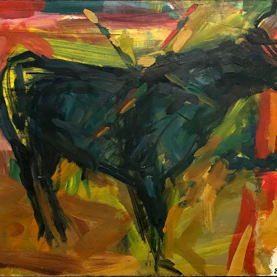 Elaine de Kooning, Untitled (Bullfight Series), 1959-1960
