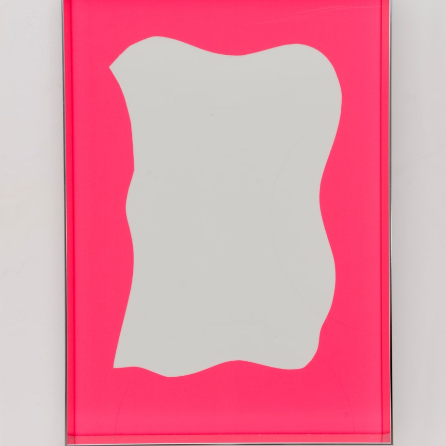 Regine Schumann, fluo cut #104, 2024