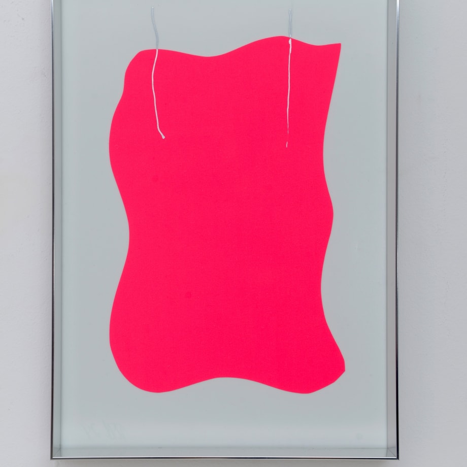 Regine Schumann, fluo cut #105, 2024