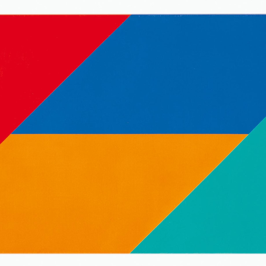 Max Bill, vier gleichgrosse farben, 1970