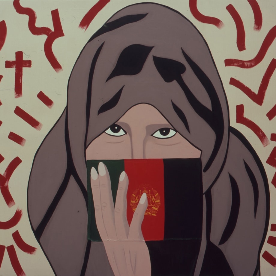 Ronnie Cutrone, cell girl afghanistan, 2006