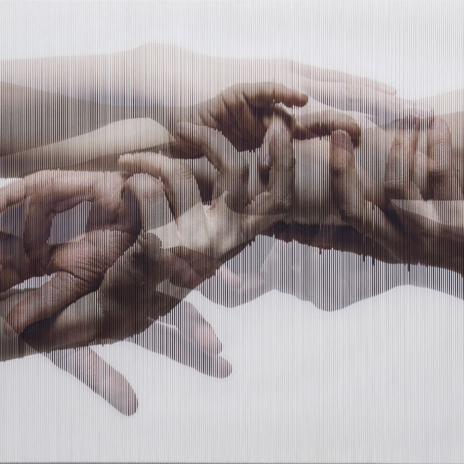 Hong Sungchul, Strings Hands 005 (ed 2/3), 2014