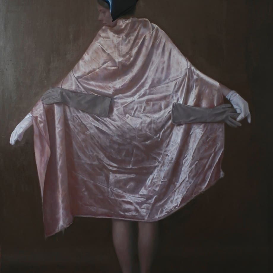 Teodora Axente, Pink cloak, 2018