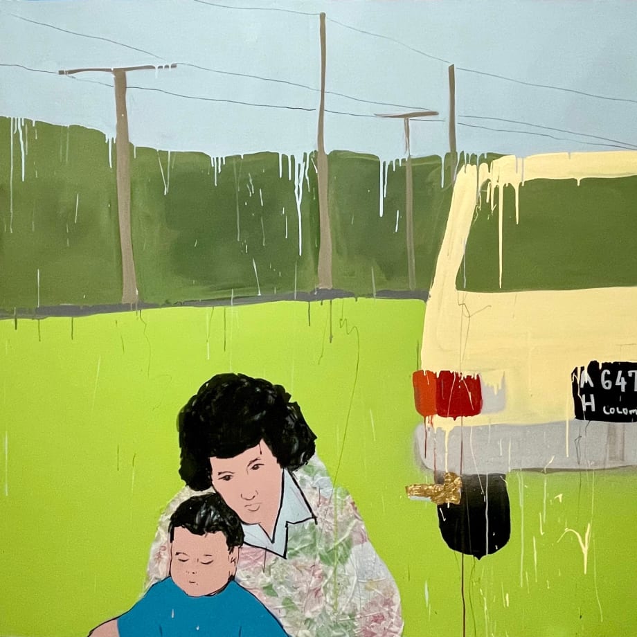 Hermes Berrio, A Golden Day , 2023