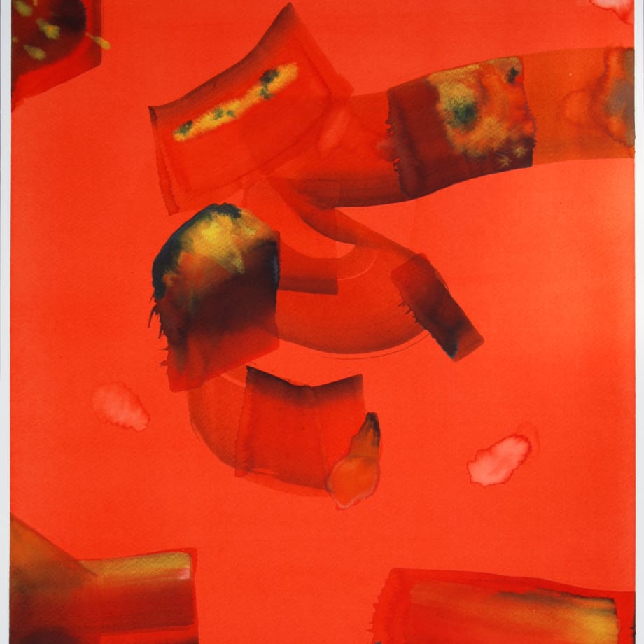 Isabella Nazzarri, Dell' aria e del fuoco, 2017, 50x40cm, watercolor on paper