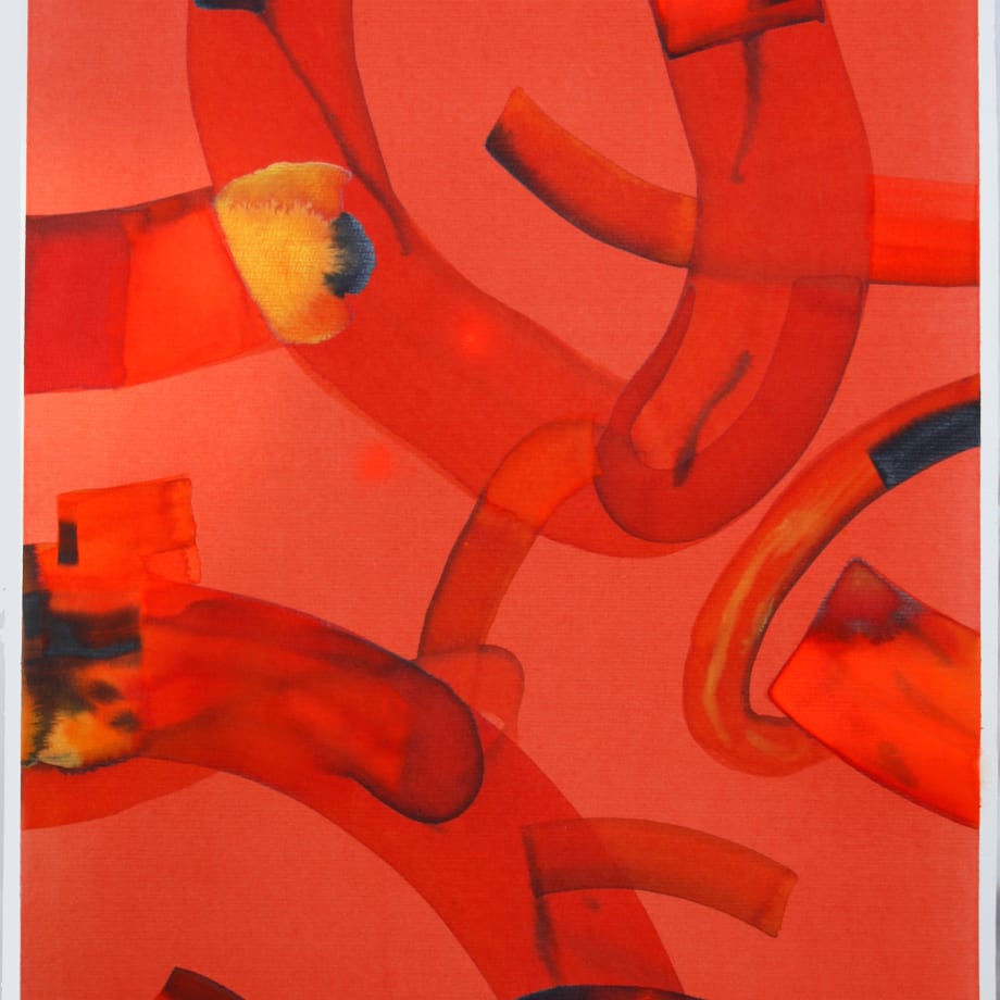 Isabella Nazzarri, La danza dei serpenti, 2017, 50x40,5cm, watercolor on paper
