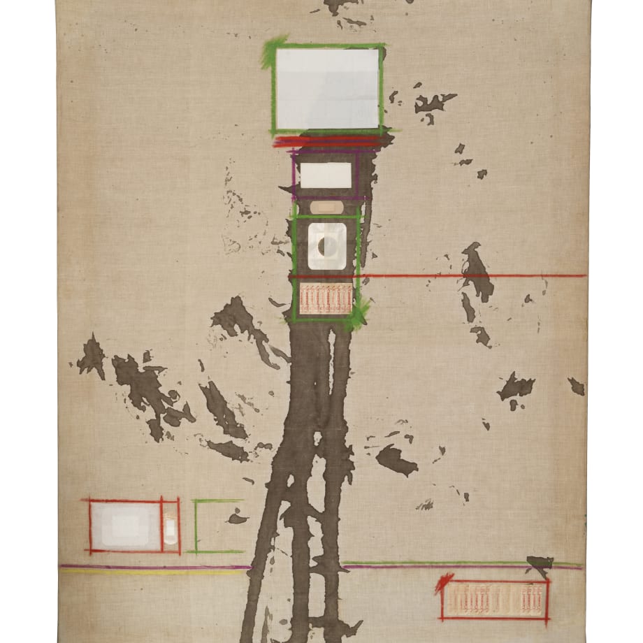 Hermann Nitsch, 50.aktion, 1975, 149x117cm, mixed media on canvas. Courtesy ABC-ARTE & Fondazione Morra