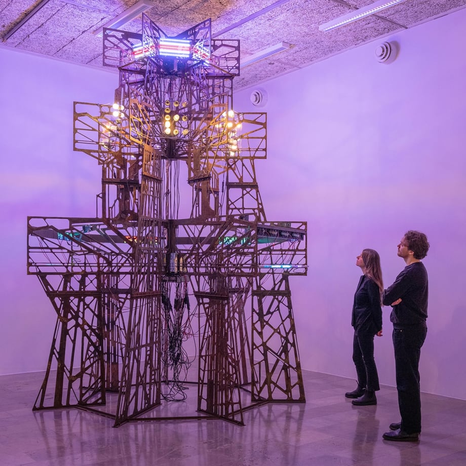 Lee Bul. installation view, Gothenburg Museum of Art, SWEDEN. Aubade V, 2019. Photo: Hossein Sehatlou
