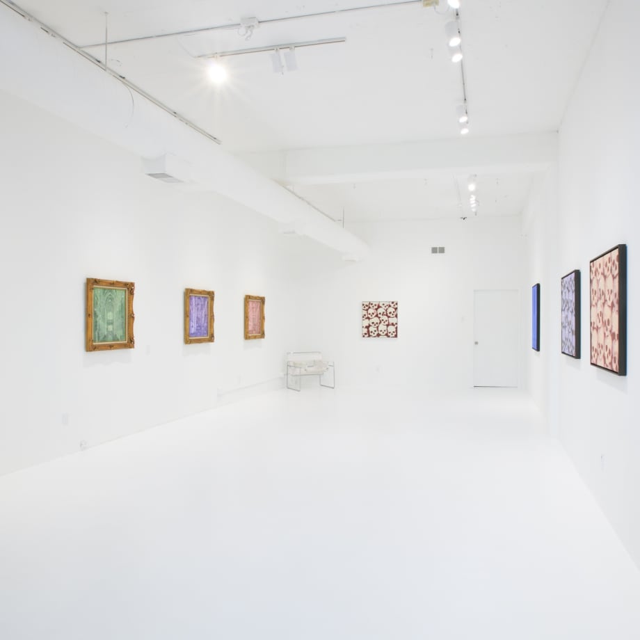 Bill DeWitt III "Cathedrals & Skulls" installation view