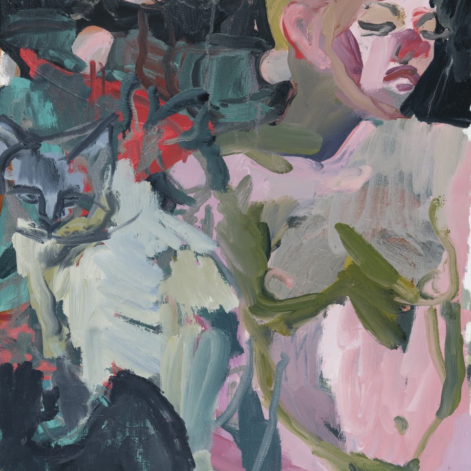 Jennifer Pochinski  Erebia Medusa, 2021  Oil on canvas  25 x 20 inches