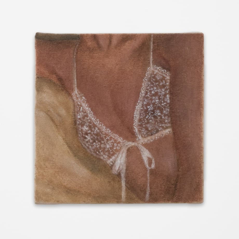 Katelyn Eichwald Not Too Late, 2024 Oil on canvas 15.2 x 15.2 cm