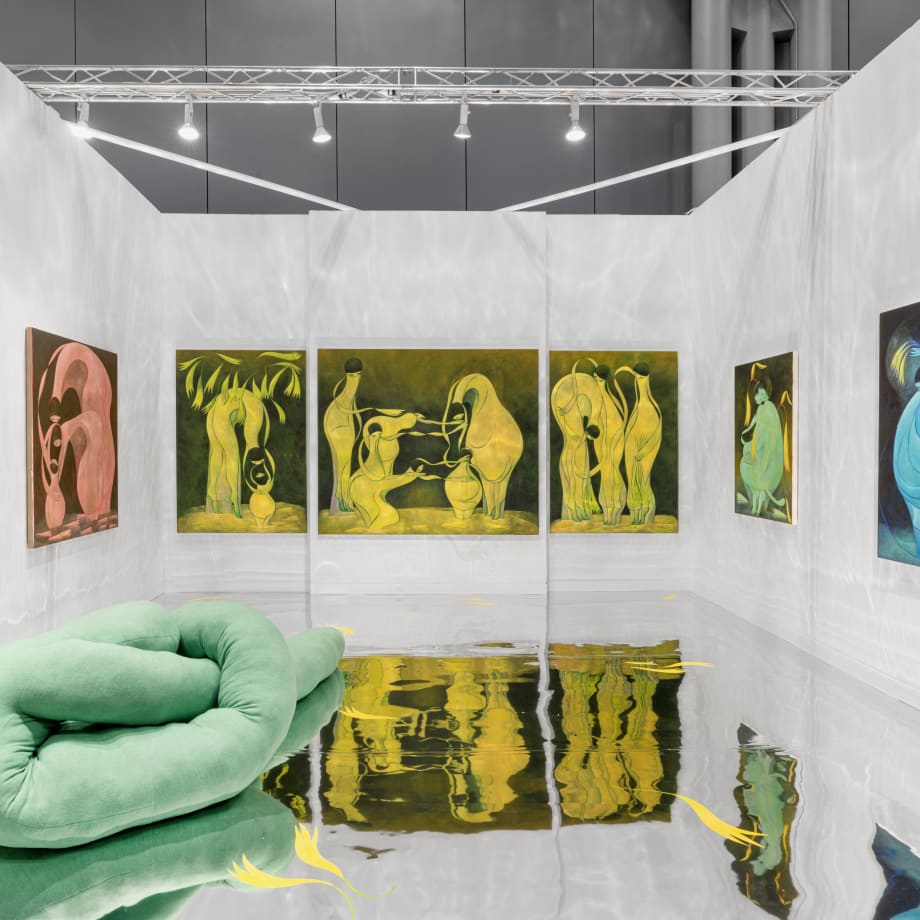 Tahnee Lonsdale, The Armory Show, 2023, installation view © the artist courtesy of Cob Gallery