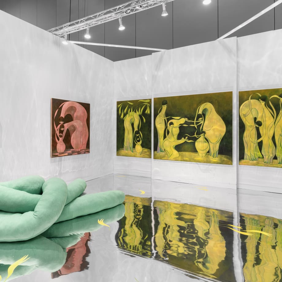 Tahnee Lonsdale, The Armory Show, 2023, installation view © the artist courtesy of Cob Gallery