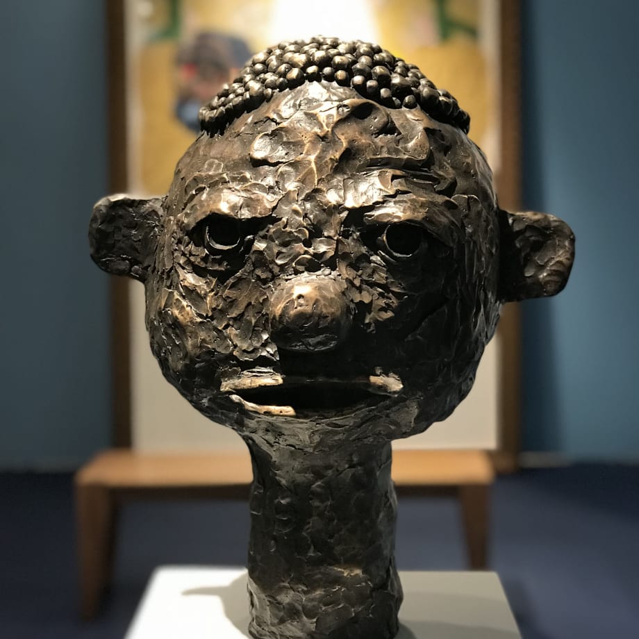 Clotilde Jiménez, Black Boy Head, 2018 Installation view