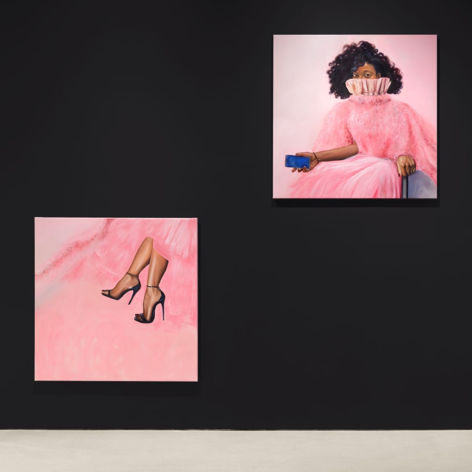 Installation view of Spotlight: Shannon T. Lewis at The FLAG Art Foundation, 2023. Photography by Steven Probert.